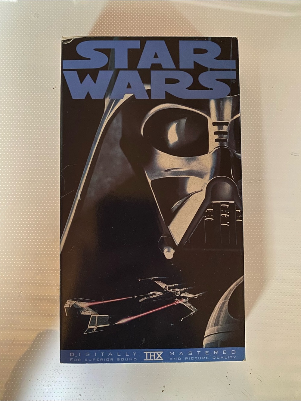 Star Wars Vintage A New Hope 1995 VHS Box - Black & Blue